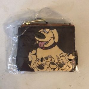 Disney Pixar Loungefly Up Dug and puppies coin purse